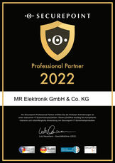 Securepoint Partnerzertifikat 2022 web